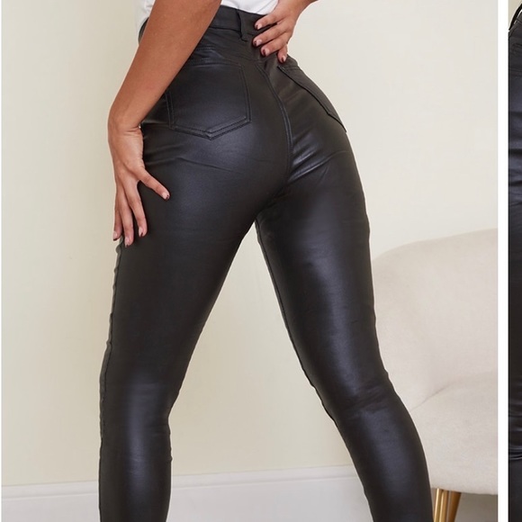 prettylittlething wax jeans - Picture 2 of 4